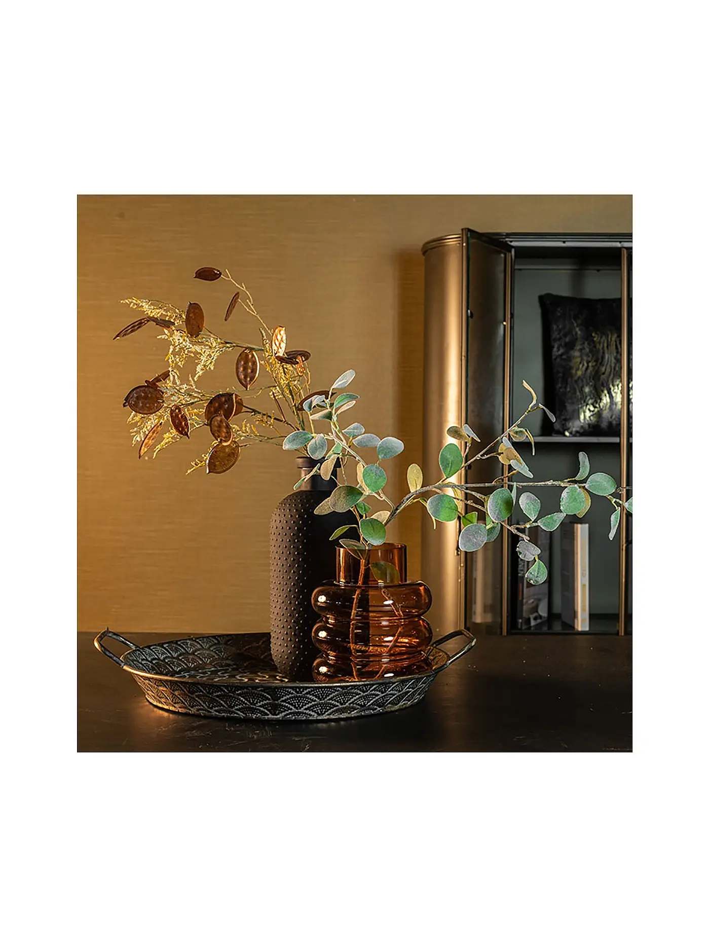 COUNTRYFIELD | Vase NIKKY 17x22,5cm Braun | 